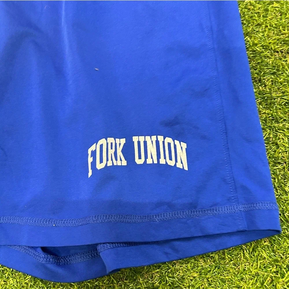 Under Armour Fork Union Military Academy HeatGear Shorts Blue Youth XL YXL